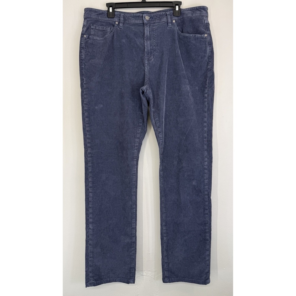 Johnny O Corduroy Pants Men's 38 Blue 5 Pocket